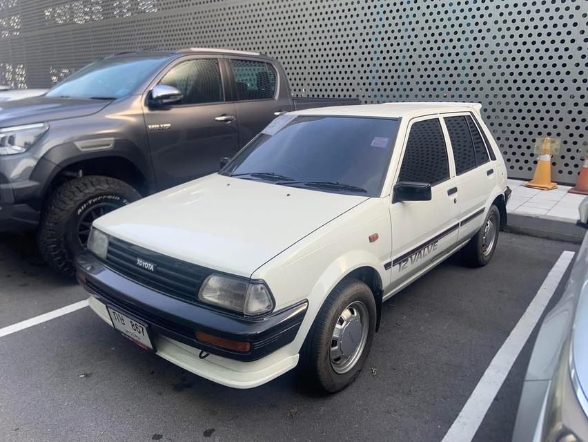 Toyota Starlet EP71 สีขาว 1