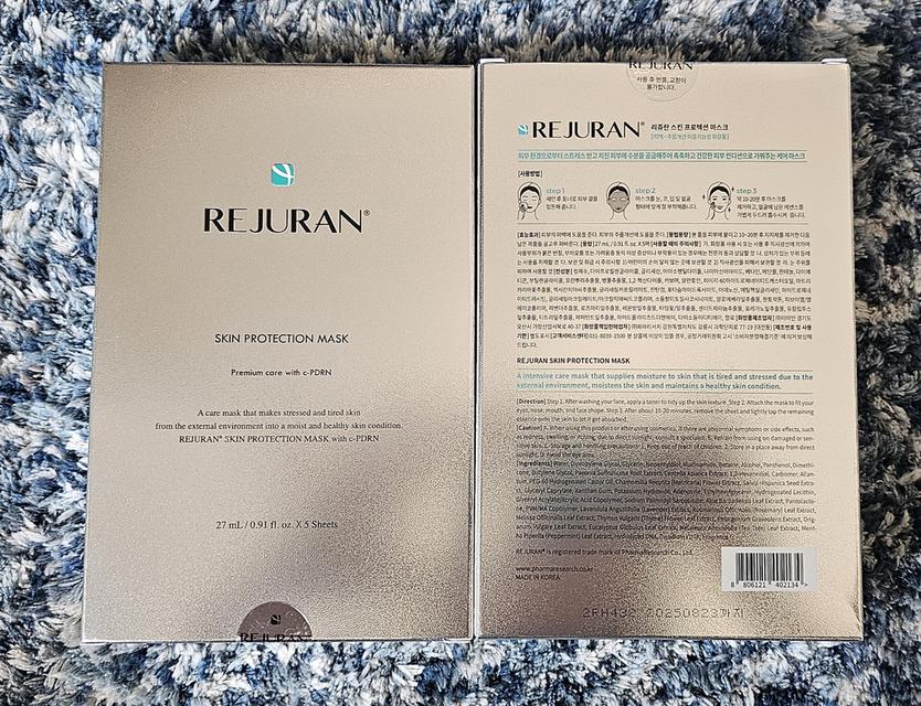 👉👉 Rejuran Skim Protection Mask Premium care with c-  PDRN (1กล่อง/5แผ่น)