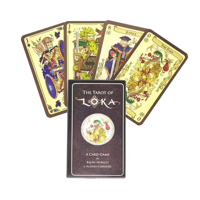 ðĨThe Tarot of Loka Card Deck Full English Version Board Game & Family Party Oracle Card Game
