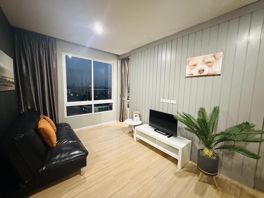 ให้เช่าคอนโดเลี้ยงสัตว์ได้ Happy Condo ลาดพร้าว 101 ขนาด 42 ตรม. อาคาร South ชั้น 6 วิวเมือง พร้อมอยู่ 4