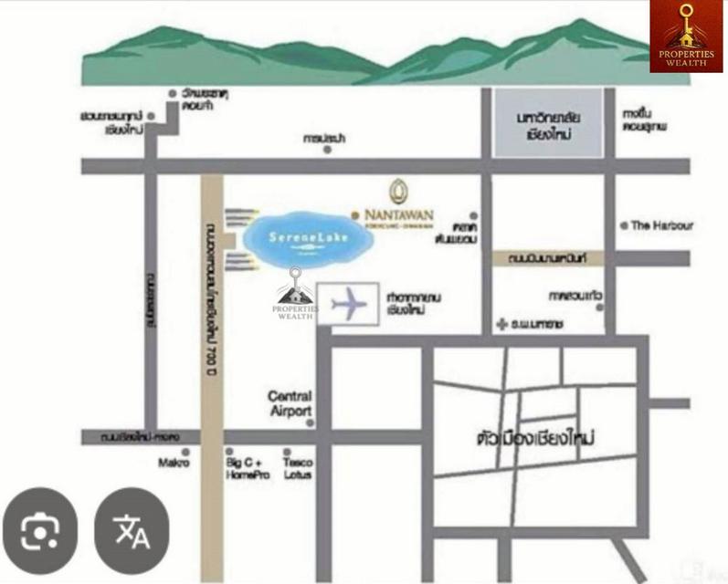 คอนโด ซีรีน เลค เชียงใหม่ Serene Lake Chiangmai ถนนสมโภชเชียงใหม่ 700 ปี ใกล้สนามบินเชียงใหม่ 13