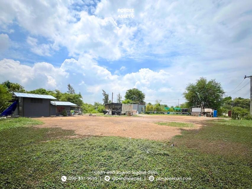 ที่ดินถมแล้ว 1-2-55 ไร่ (655 ตร.ว.) แบ่งขายเริ่มต้น 100 ตร.ว. ซอยรุ่งทรัพย์ (วัดบัวแก้ววนาราม) บ้านปทุม สามโคก ปทุมธานี