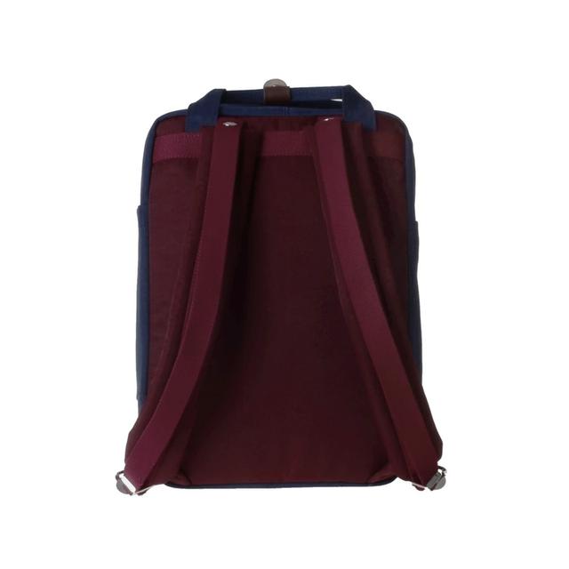 กระเป๋าเป้สะพายหลัง DOUGHNUT รุ่น MACAROON สี Wine x Navy (ของแท้)