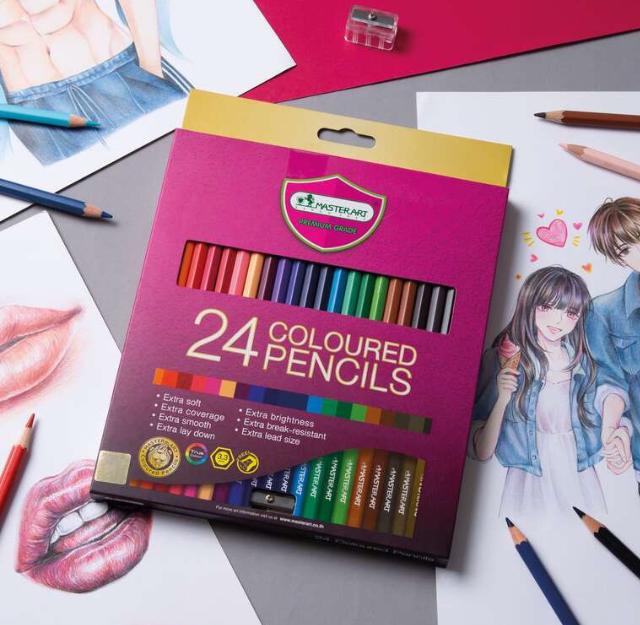 Master Art สีไม้ ดินสอสีไม้