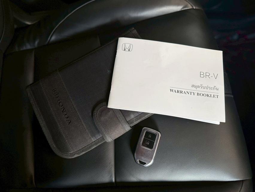 ปี 2018 HONDA BRV, 1.5 SV โฉม ปี16-22 สีน้ำตาล Premium Amber Metallic (เฉพาะรุ่น 7 ที่นั่ง) เครื่องยนต์ 10
