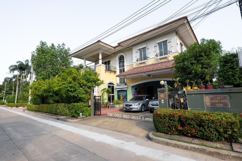 บ้านเดี่ยว ทำเลดี ติดเส้นบรม หมู่บ้าน The city sai2 2