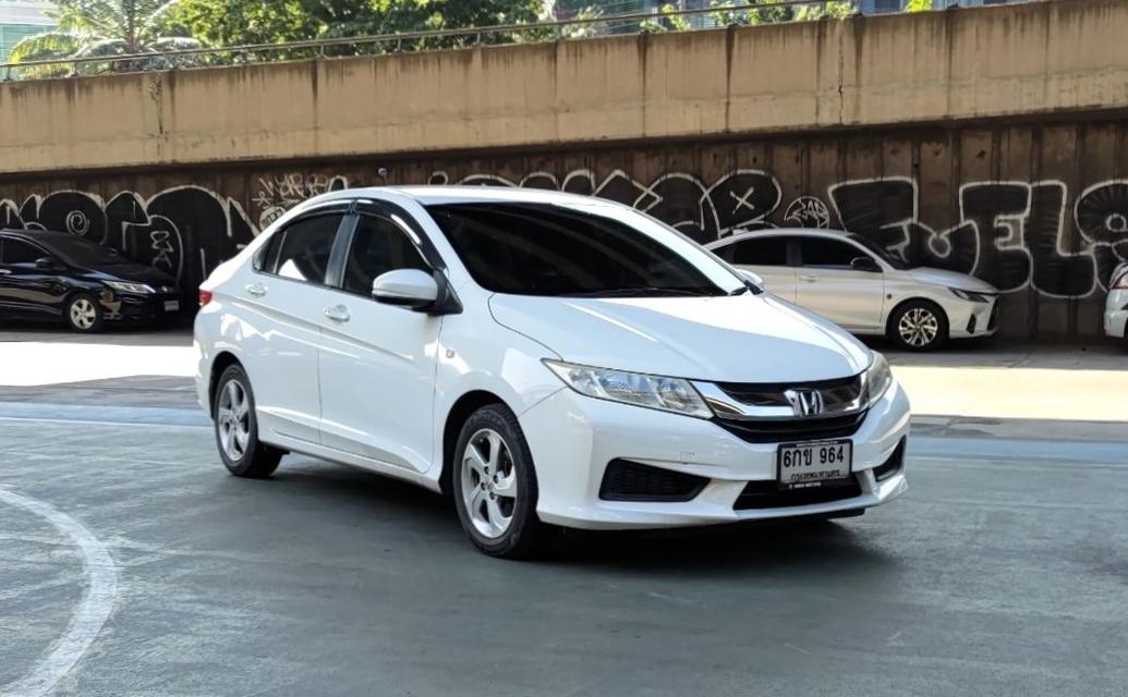 Honda City 1.5 CNG VTEC Auto ปี 2015 จดปี 2017  2