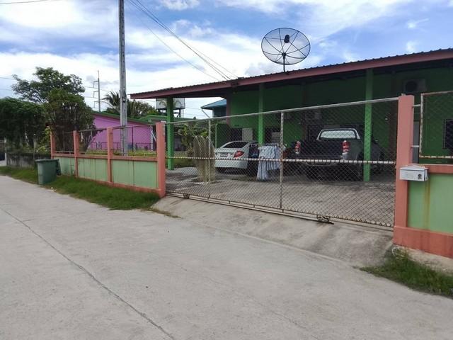 ขายหอพักพานทองชลบุรี ขายหอพัก 3 ห้อง ถนนสุขประยูร หนองตำลึง พานทอง ชลบุรี เนื้อที่ 86 ตรว. ห้องพัก3ห้องห้องละ3000 4