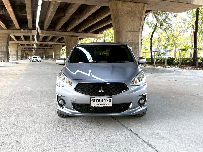 ขายรถ Mitsubishi Attrage 1.2GLX ปี 2017 สีเทา เกียร์ออโต้ รูปที่ 2