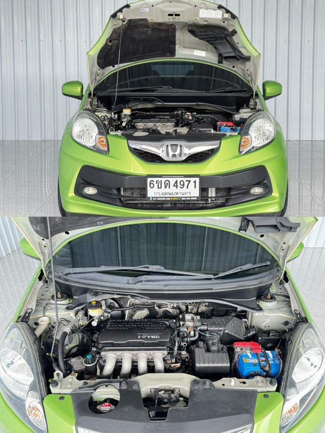 สีเขียวเหนี่ยวทรัพย์ Brio 1.2Vเกียร์ออโต้