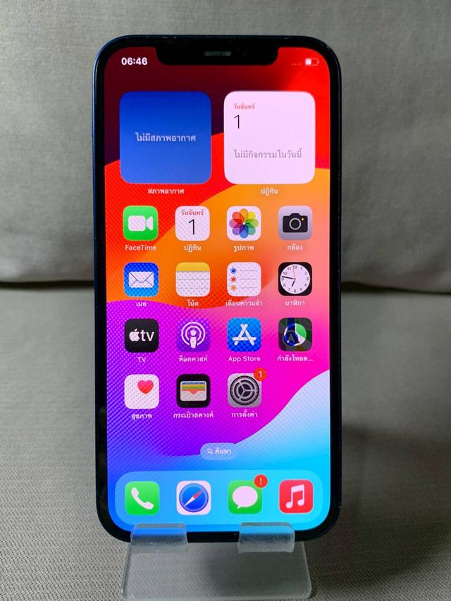 iPhone 12 128GB สีน้ำเงิน No.1376 แบต 79%