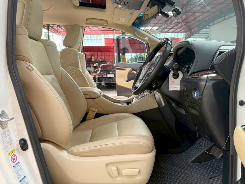 TOYOTA ALPHARD 2.5 HYBRID E-FOUR ปี2018 รถบ้านแท้ รถใช้น้อยมา 12