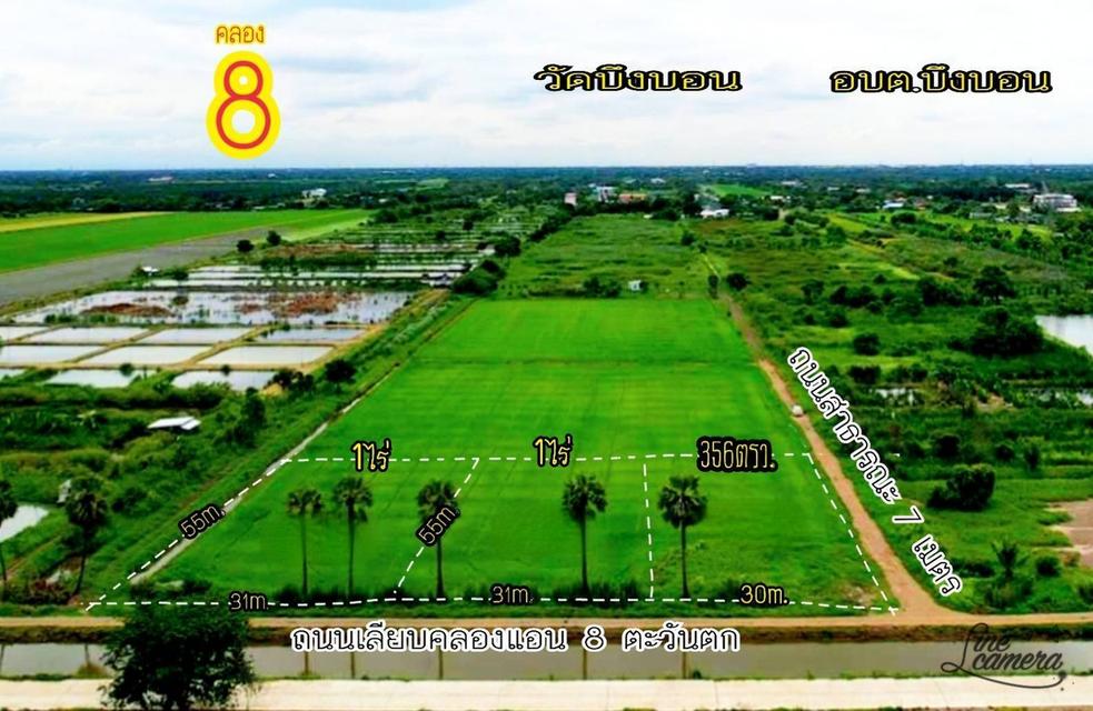 ที่ดินเปล่า หนองเสือ ปทุมธานี 1