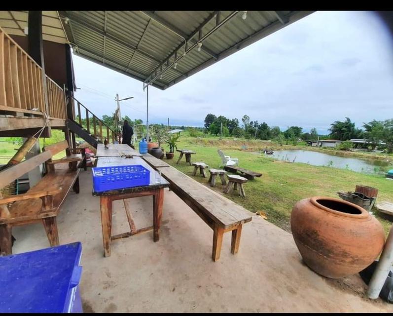บ้านที่ดินรีสอร์ทร้านอาหารบ่อตกปลาห้องพัก​คาเฟ่​