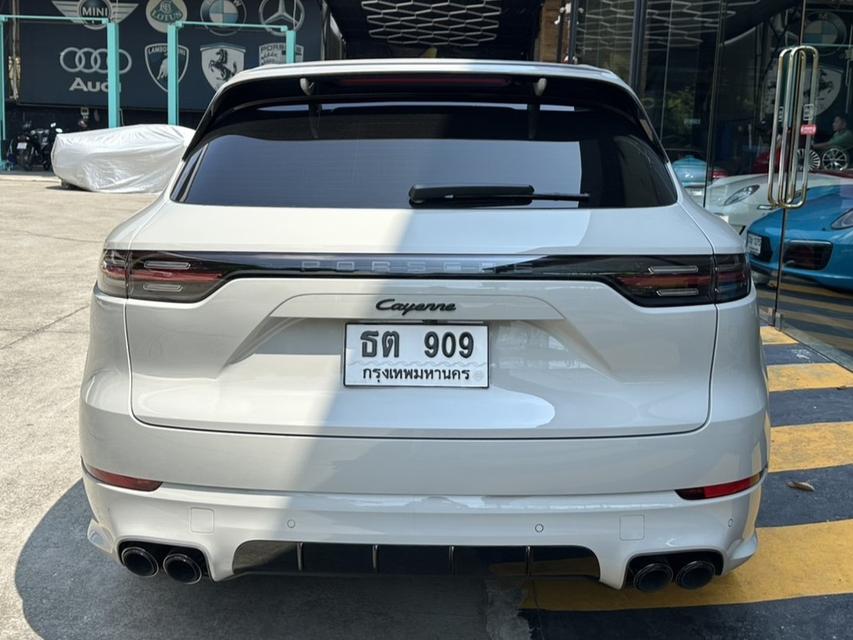 Porsche Cayenne 3.0 E-hybrid ปี 2023 สีพิเศษ crayon รถออก AAS ใช้งานน้อยมาก รูปที่ 2
