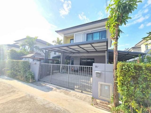 ให้เช่าบ้านเดี่ยว 2 ชั้น เนื้อที่ 50 ตรว. 3 ห้องนอน หมู่บ้านดีไลท์บางนา-ศรีนครินทร์ ถ.หนามแดง เฟอร์พร้อมอยู่