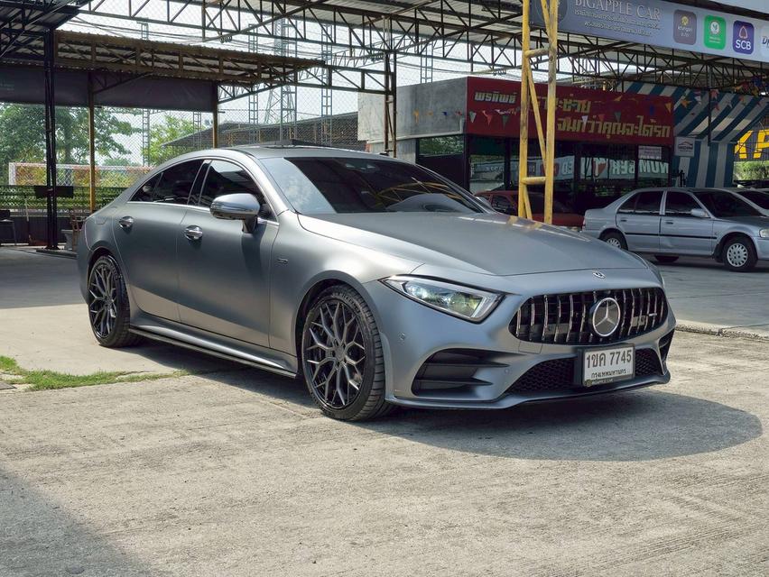 รหัสรถ BAC7745 Benz CLS300d AMG Edition 1 ปี 2019 ดีเซล รุ่นพิเศษ CBU นำเข้าทั้งคัน