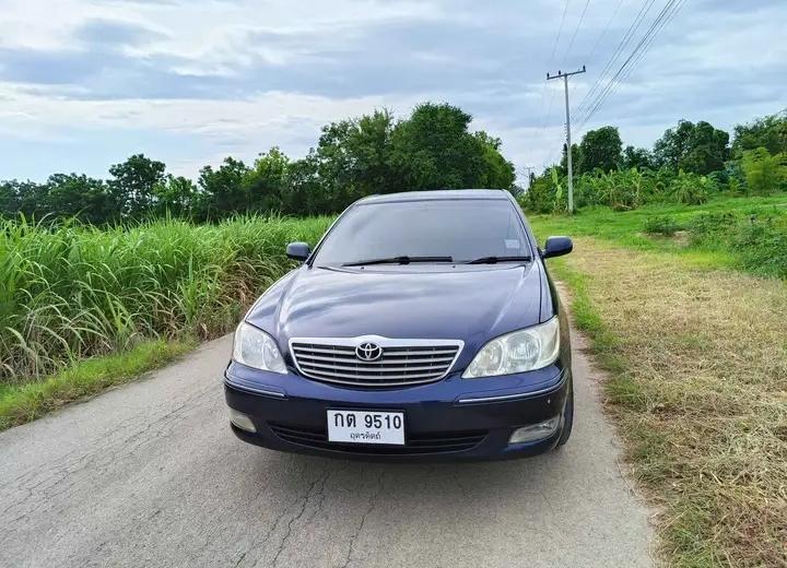 Toyota Camry สีน้ำเงินเข้มสวยมาก 4