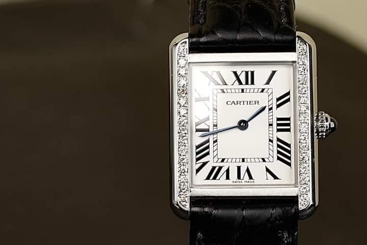 นาฬิกา Cartier Tank Solo Small Diamonds 1