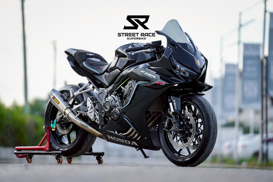 🔥 เข้าใหม่! CBR650R ปี 2023 แต่งเต็ม หล่อขั้นสุด! 🔥 🏍️ Honda CBR650R | ปี 2023 | สีดำ-ฟ้า สปอร์ตดุดัน ขี่แล้วสะดุดตาทุกมุม! 11