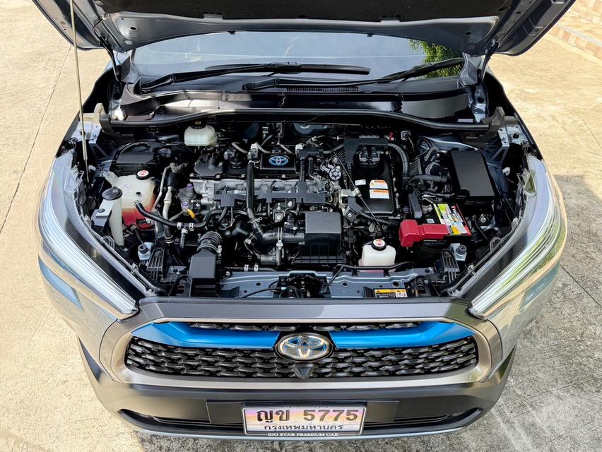 2021 Toyota CROSS HYBRID PREMIUM SAFETY รถมือเดียว เข้าศูนย์ตามระยะ รถไม่เคยมีอุบัติเหตุครับ 15