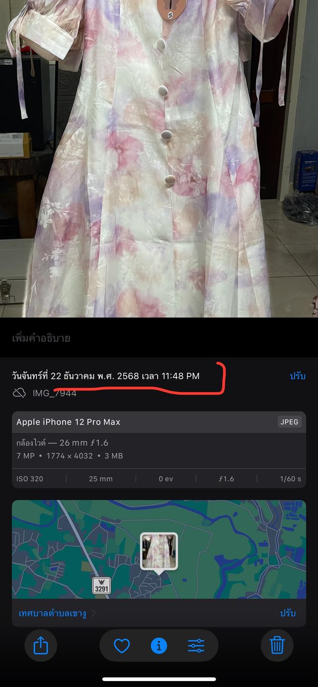 ชุดเดรส Blooming daydream 4