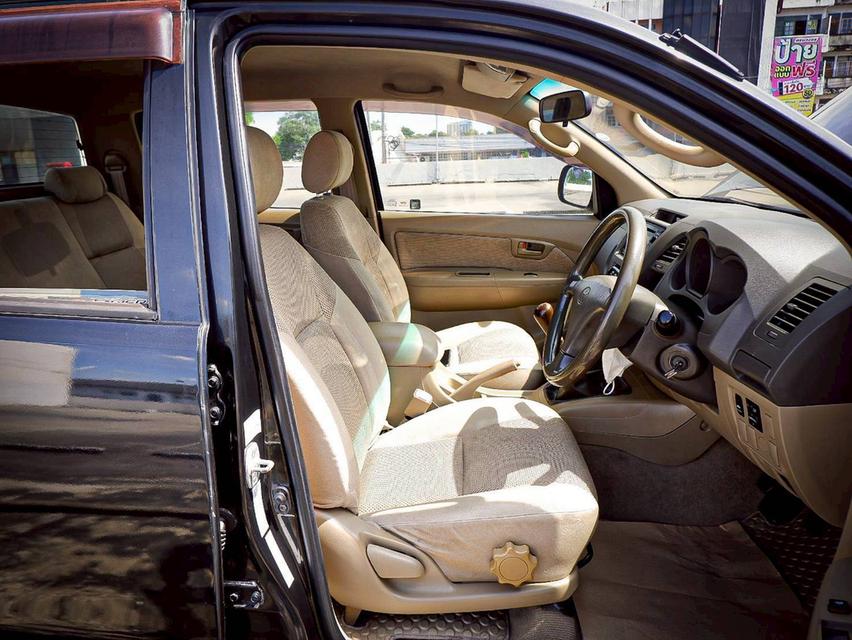 TOYOTA HILUX VIGO 2.5 E VN Turbo PRERUNNER DOUBLE CAB เกียร์ ธรรมดา สีดำ ปี2010  13