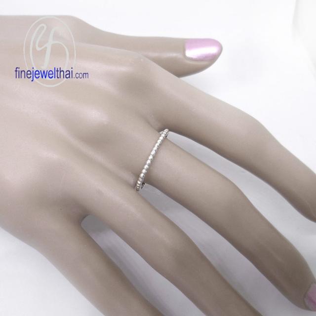 Finejewelthai แหวนมินิมอล-แหวนเงินแท้-แหวนเกลี้ยง-R123700 รูปที่ 3