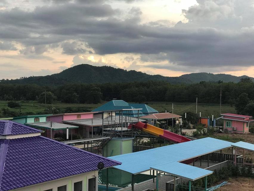 ขายบ้านสวน วิวภูเขา บรรยากาศดี  ชนแดน เพชรบูรณ์ House garden farm at Phetchabun 2