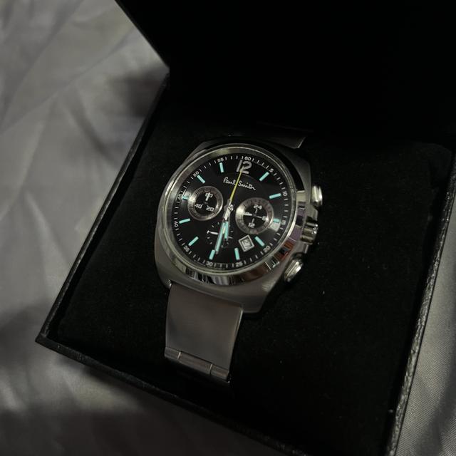 Paul smith chronograph หน้านกฮูก หน้าปัดดำ 2