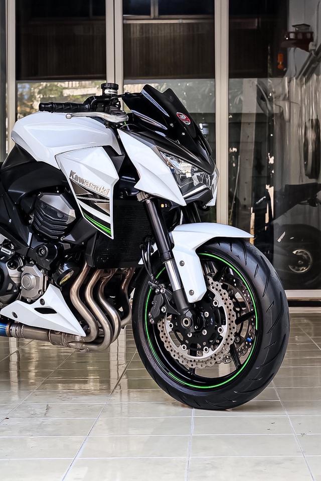 Z800 ปี2016 สีขาว Kawasaki รูปที่ 7