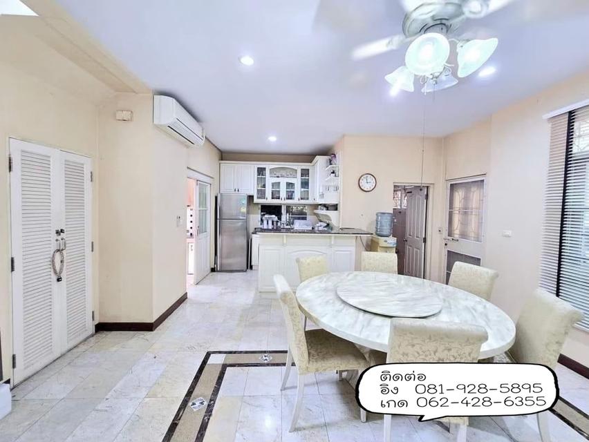 ขาย บ้านเดี่ยว บ้านมัณฑนา รังสิต คลอง 2 200 ตรม. 92.3 ตร.วา 3นอน 3น้ำ หลังมุม ห้องทำงาน ห้องครัว ห้องแม่บ้าน  6