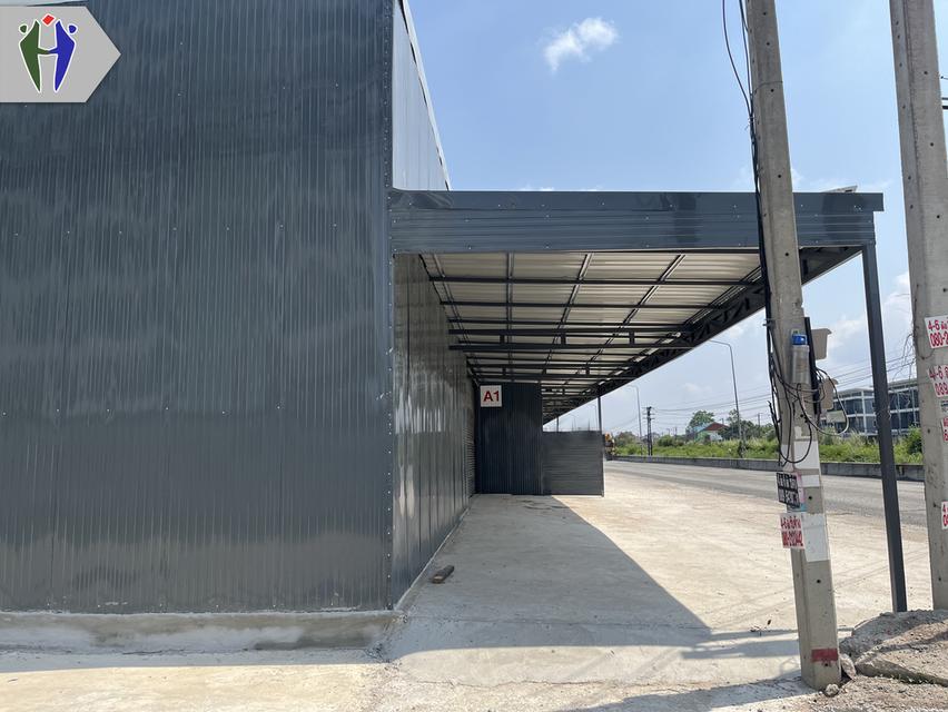 ให้เช่า โกดัง ขายของ ออฟฟิศ หรือ เปิดร้านได้ ถนนเลียบทางรถไฟ นาเกลือ - โกดังให้เช่า หน้ากว้าง 15 เมตร สูง 5 เมตร  พื้นที่ : 220 ตรม.  - 1 ชั้น สามารถท 1