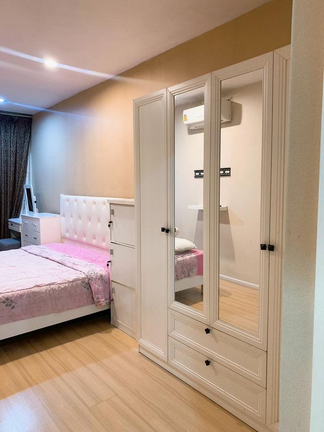 ให้เช่าและ ขายถูกคอนโด แฮปปี้ ลาดพร้าว 101 HAPPY CONDO Ladprao 101 ขนาด 40 ตรม. 1 นอน 1 น้ำ ชั้น 2 อาคาร G  ห้องสวย พร้อมเฟอร์ ใกล้ รถไฟฟ้าสายสีเหลือง 4