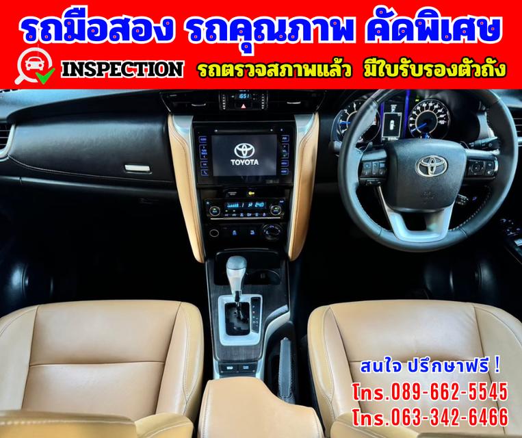 🎯ปี2018 Toyota Fortuner 2.8  V 4WD. 🎯เกียร์ออโต้ 4x4  10