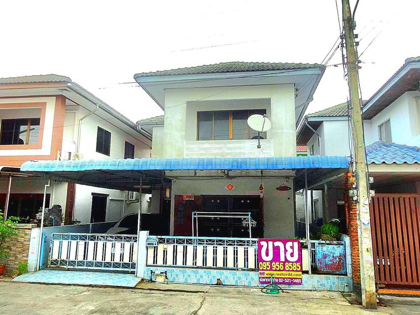 ประกาศขายทาวน์โฮม 2 ชั้น ม.สวนทิพย์4 สามพราน ใกล้ถนนเพชรเกษม 1