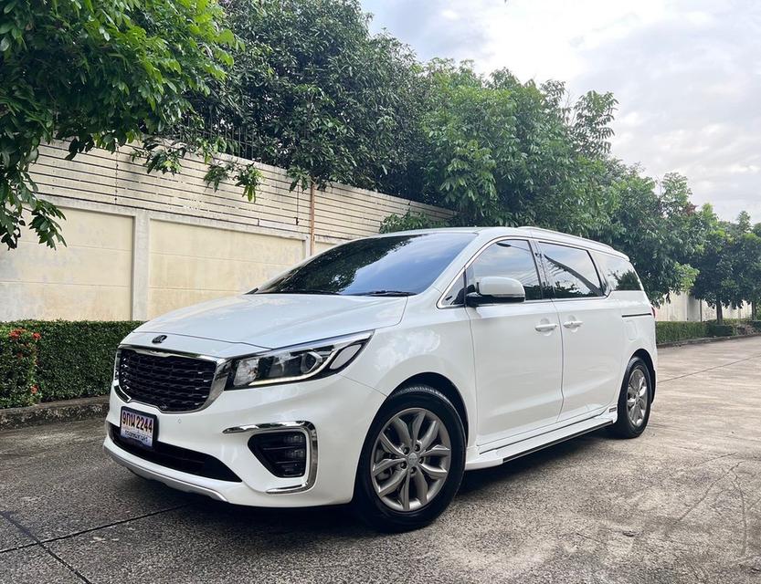 รหัสรถ AP2244 KIA Grand Carnival Minorchange 2.2 EX 8AT ปี20 สีขาว 18