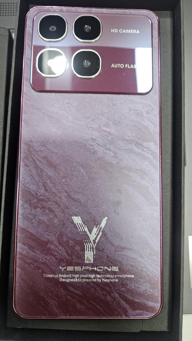 โทรศัพท์มือถือ YESPHONE S32 Cool มือสอง สีแดงเบอร์กันดี รูปที่ 5