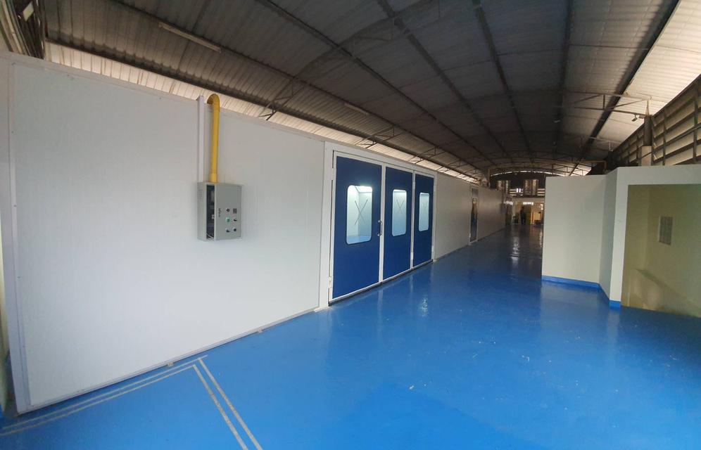 รับออกแบบสร้างห้องพ่นอบสีเฟอร์นิเจอร์ บูธพ่นสีม่านน้ำ ห้องพ่นสีรถบรรทุกขนาดใหญ่ ห้องพ่นสีรถพ่วง พร้อมงานเซ็นแบบห้องพ่นสี ISO 19