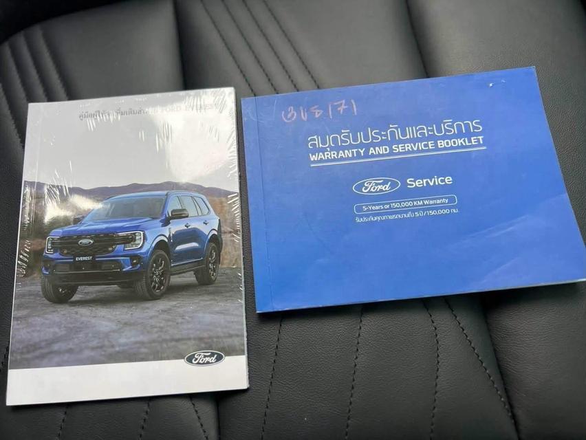 2022 FORD EVEREST, 2.0 BI-TURBO TITANIUMPLUS โฉม ปี22-ปัจจุบัน ตัวท็อปขับ2สีเทา เกียร์ออโต้ เครื่องดีเซล รูปที่ 16
