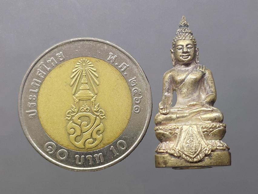 กริ่งพระไพรีพินาศ ญสส รุ่นถวายราชสักการะ เนื้อเงิน วัดบวรนิเวศวิหาร ปี 2534 พร้อมตลับเดิม รูปที่ 7