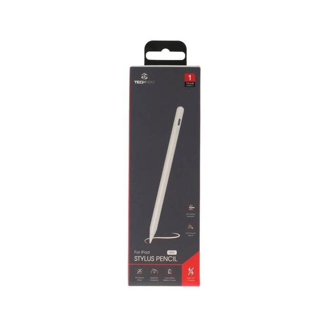 ปากกาไอเเพด TECHPRO STYLUS Pencil TSP01 สีขาว