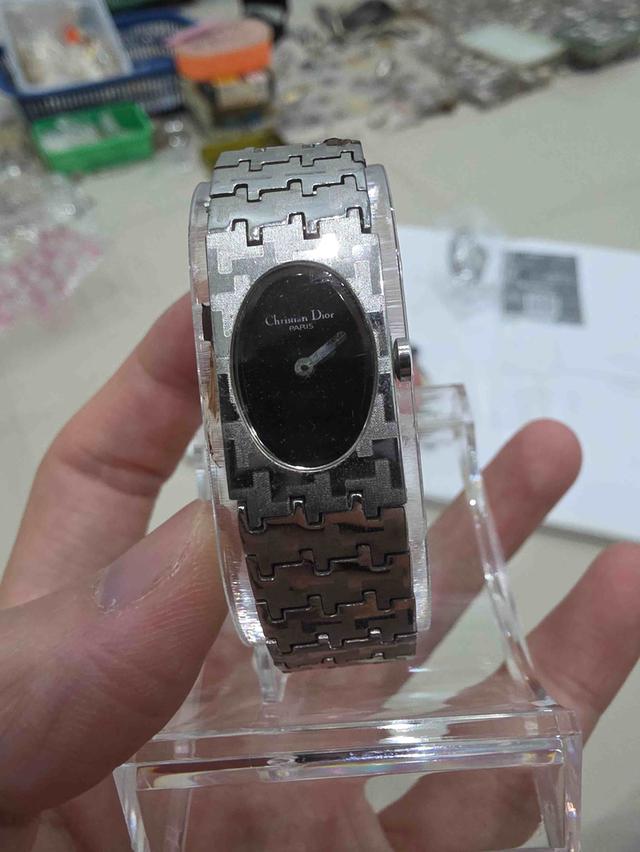 A.นาฬิกา Christian Dior ของใหม่เก่าเก็บ มือ1 สวยหายาก เดิมๆ ไม่มีฝาหลัง ขายตามสภาพ พร้อมส่ง