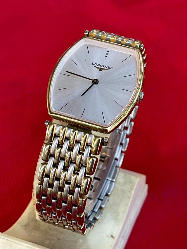 นาฬิกา LONGINES ทรงเหลี่ยม รุ่น La Grande Classique นาฬิกาลองจิ้นมือสอง