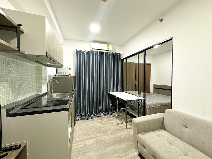 ขายคอนโด เคนซิงตัน สุขุมวิท-เทพารักษ์ ติดรถไฟฟ้าสีเหลือง สถานีทิพวัล 1 ห้องนอน ตึกA ตกแต่งครบ 2