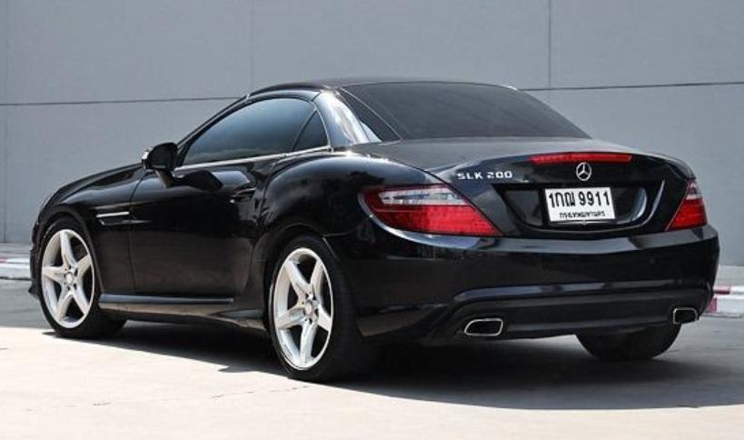 BENZ SLK-CLASS สีดำสวยมาก 5