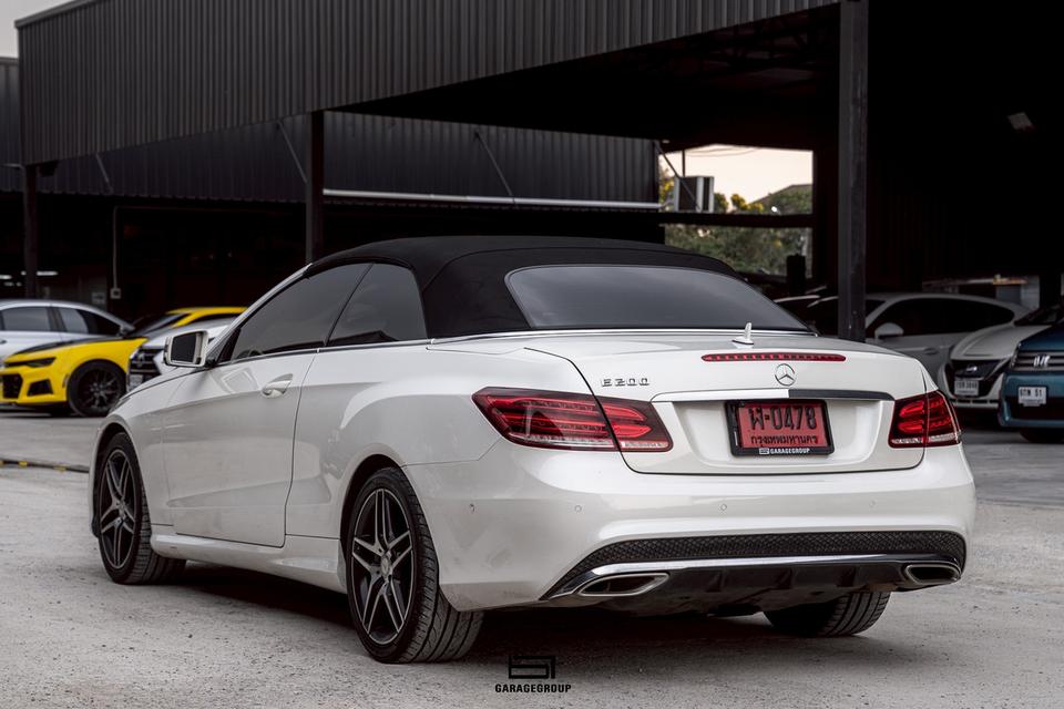 รหัสรถ 67GG4646 Benz E200 Cabriolet Amg 2014 facelift แท้ไฟรวม รูปที่ 5