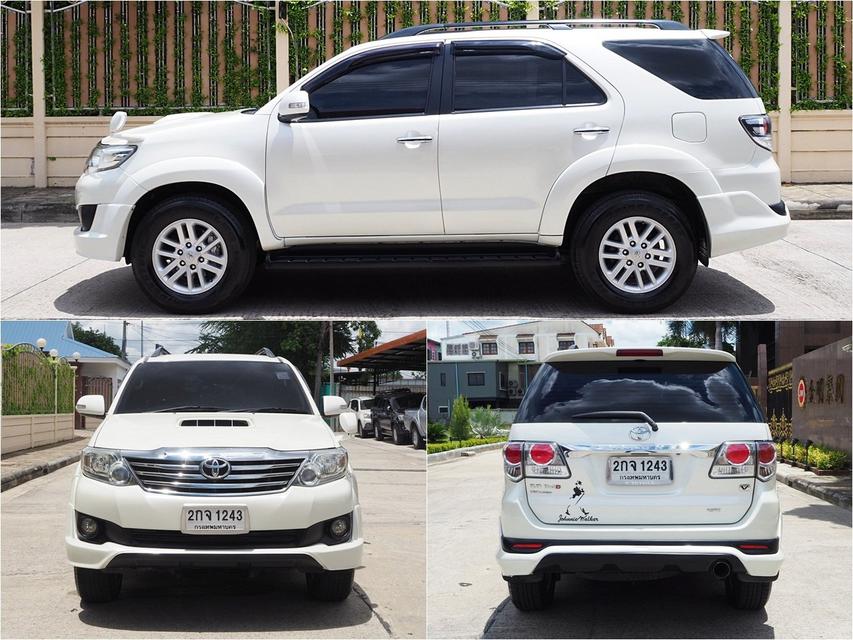 TOYOTA FORTUNER 3.0 V (CHAMP) ปี 2013 AUTO 5 SPEED สีขาวมุก(นิยมสุด)  4