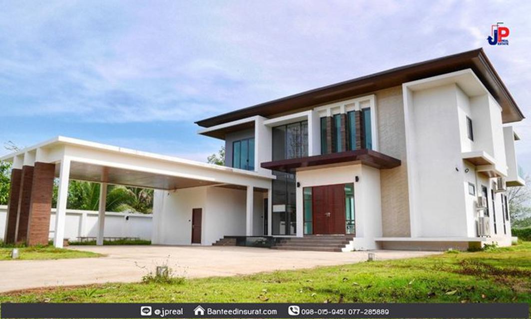 รูป ขาย บ้านหรูริมน้ำ 321วา 4นอน อ.เมืองสุราษฎร์ธานี 2