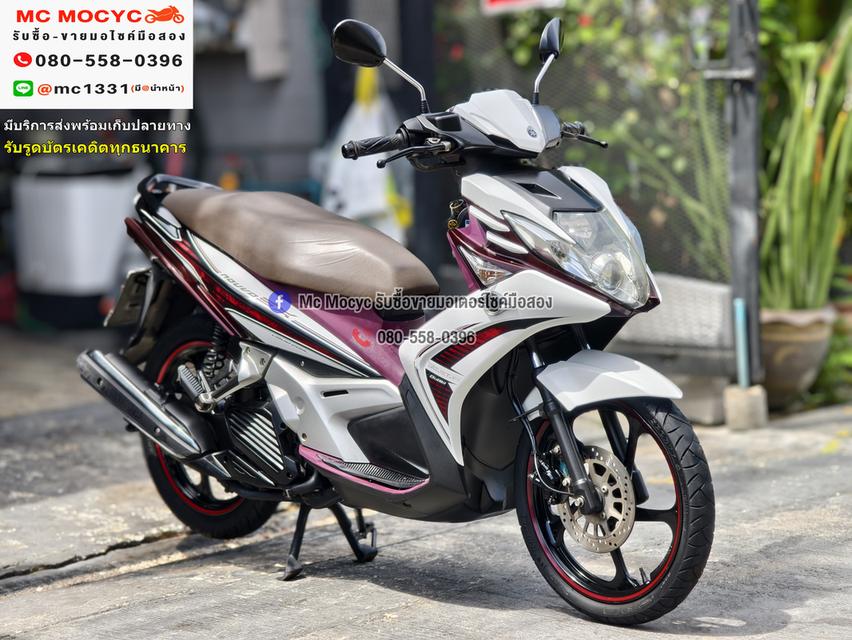 Nouvo 125sx 2012 เครื่องท่อเดิมเสียงเงียบ ขายตามสภาพ  มีเล่มชุดโอนครบ NO1233    3
